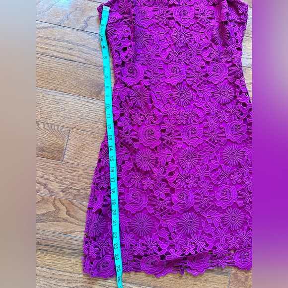 Lulus Love Poem Magenta Lace Dress - Picture 8 of 13